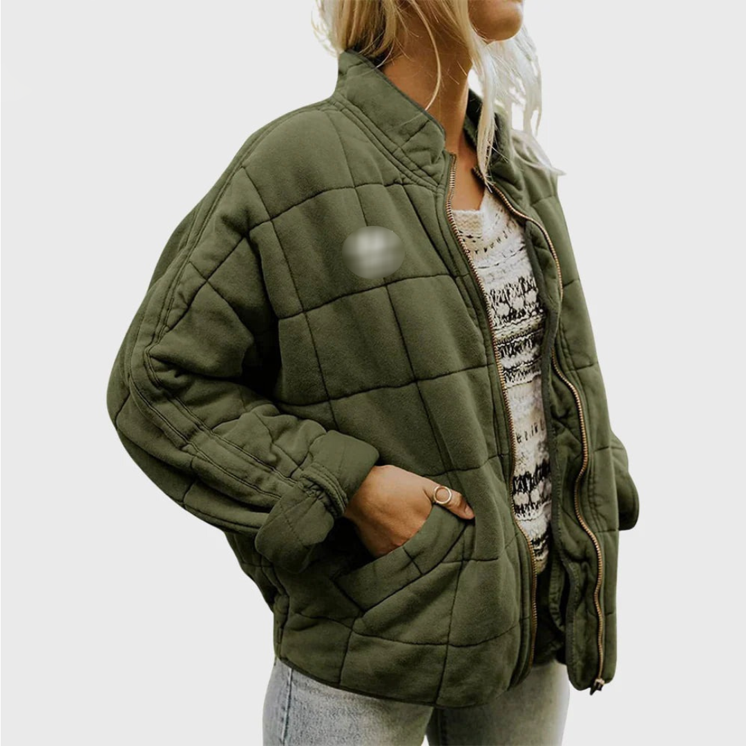 Quilted Oversized Jacket